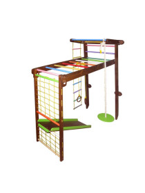 Спорткомплекс Трансформер з гіркою тоновано-кольоровий